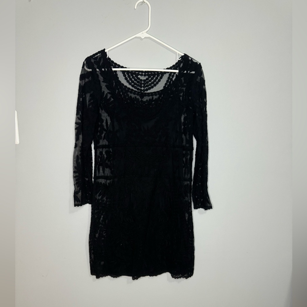 Express Lace Black Dress size Medium